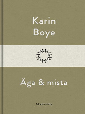 cover image of Äga och mista